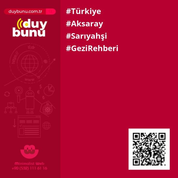 Gezi Rehberi › Sarıyahşi | Aksaray