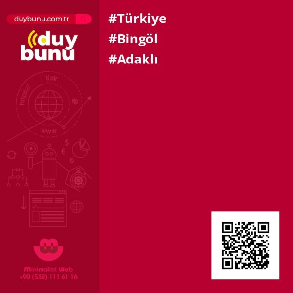 Adaklı Rehberi › Bingöl | duyBunu