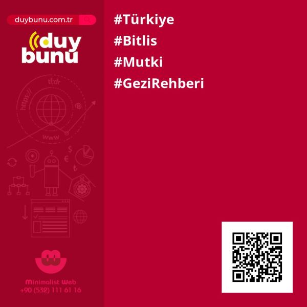 Gezi Rehberi › Mutki | Bitlis