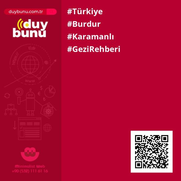 Gezi Rehberi › Karamanlı | Burdur