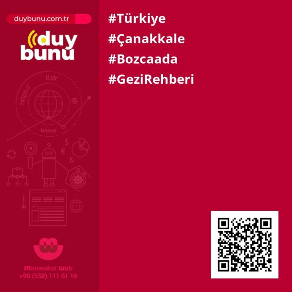 Gezi Rehberi › Bozcaada | Çanakkale