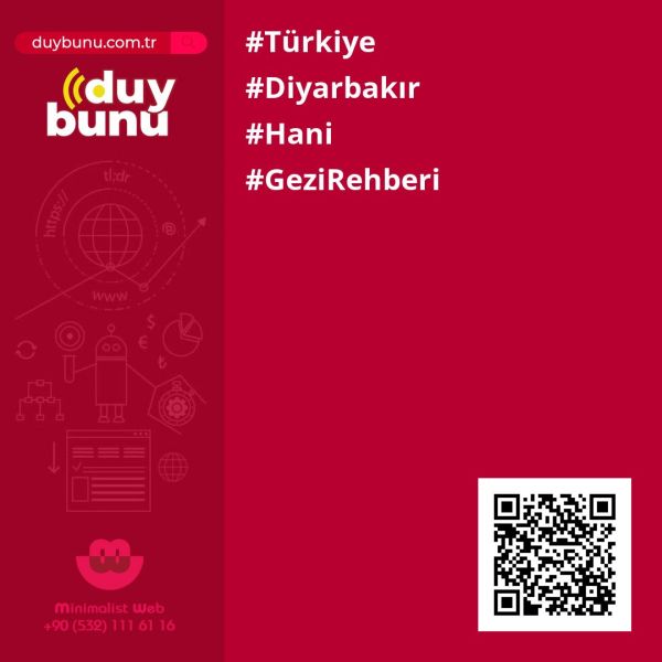 Gezi Rehberi › Hani | Diyarbakır