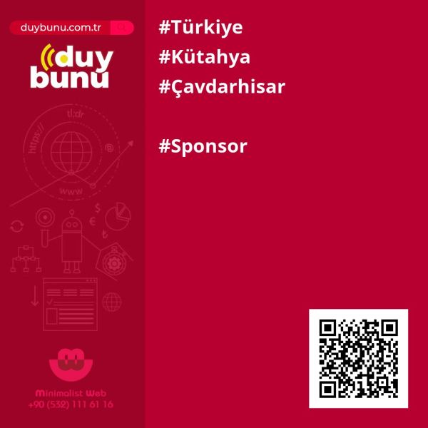 Sponsor › Çavdarhisar | Kütahya