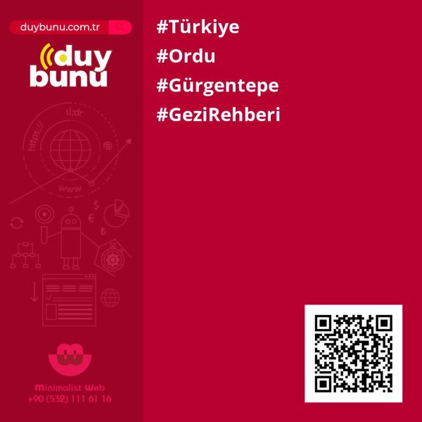 Gezi Rehberi › Gürgentepe | Ordu