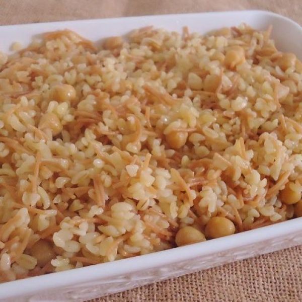 Nohutlu Şehriyeli Bulgur Pilavı › Yerel Lezzetler | Halfeti | Şanlıurfa